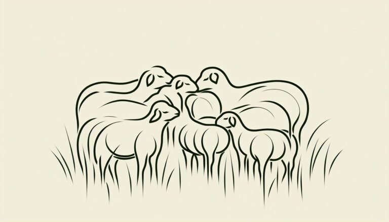 Decoding Affection: The Surprising Ways Sheep Express Love and Bonding