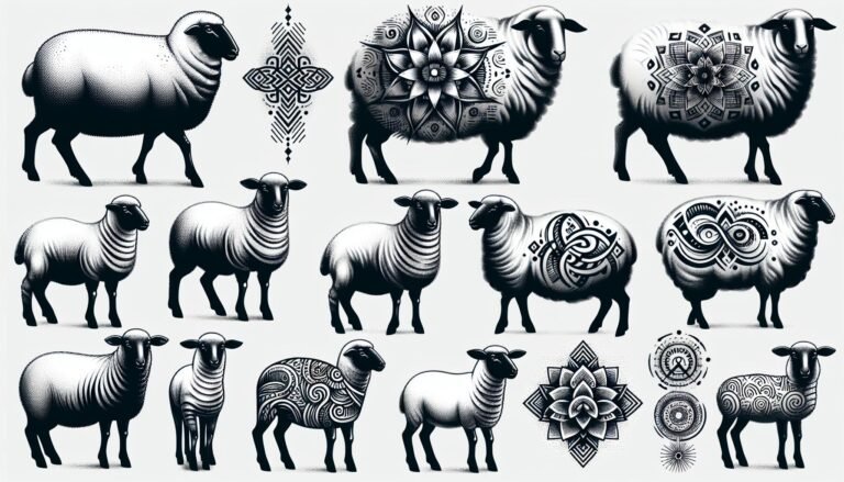 Decoding Sheep Tattoos: Meanings, Symbolism and Unique Design Ideas